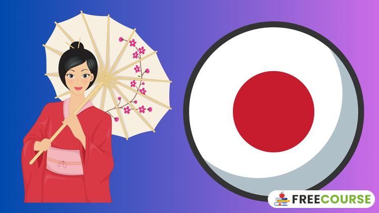 Banner Image Learn Japanese - Simple Steps for Beginners - FreeCourse.pro