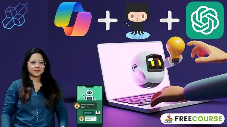 Course Image Prompt Engineering: Mastering ChatGPT & GitHub Copilot - FilesVibe